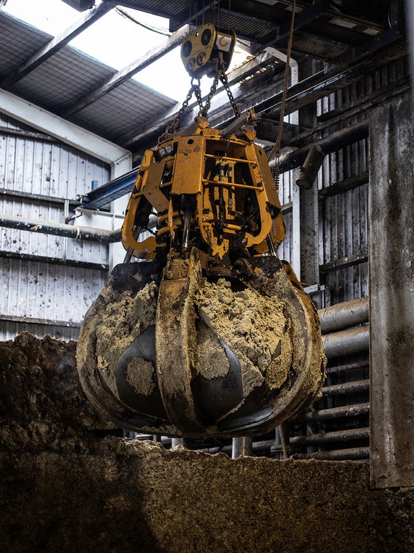 handling of biomasses