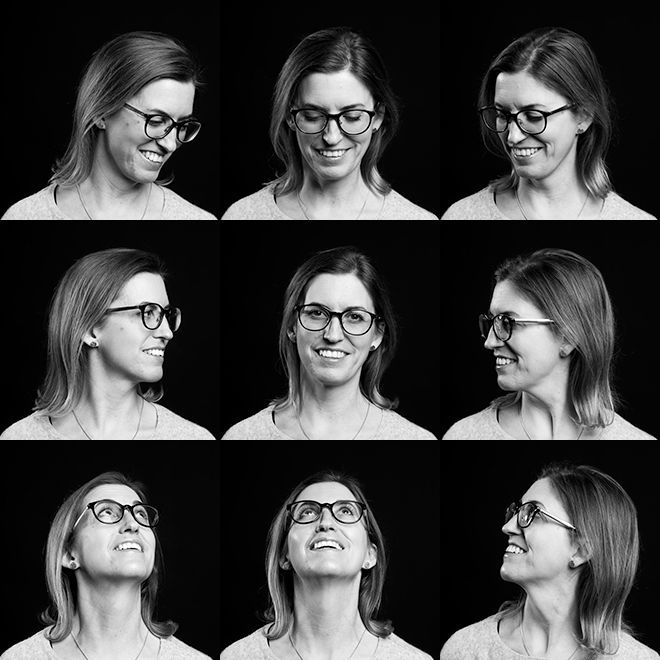 Portrettbilder til kontaktsiden - Hilde