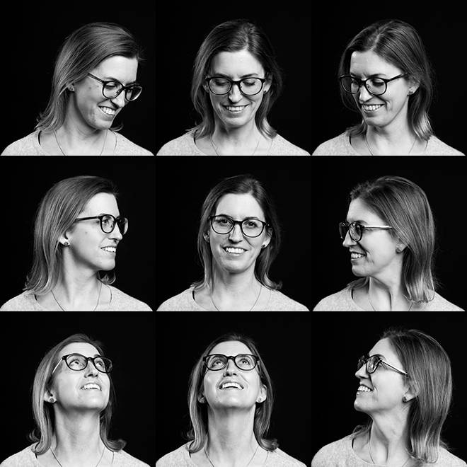 Portrettbilder til kontaktsiden - Hilde