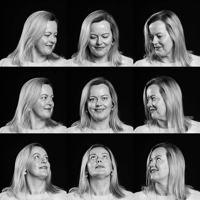 Portrettbilder til kontaktsiden - Ingvild