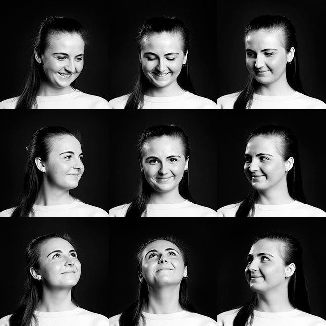 Portrettbilder til kontaktsiden - Martine