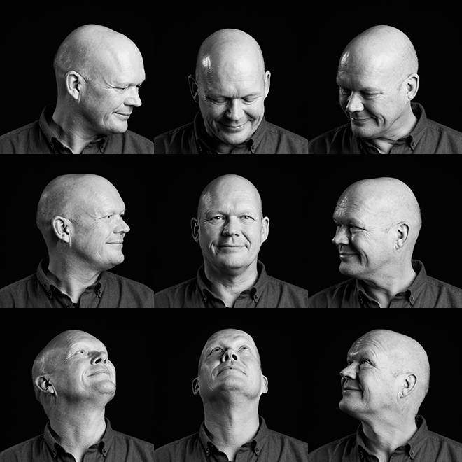 Portrettbilder til kontaktsiden - Trond