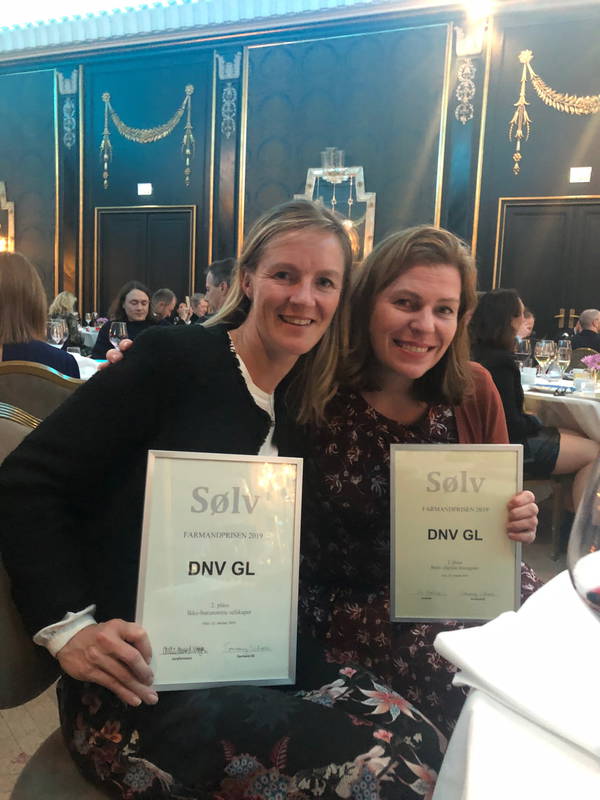 Sterk Reklame - vinner av sølv for DNV