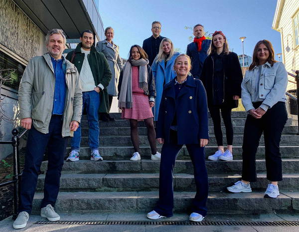 Bilde av ansatte hos Fasett og Stavanger Aftenblad