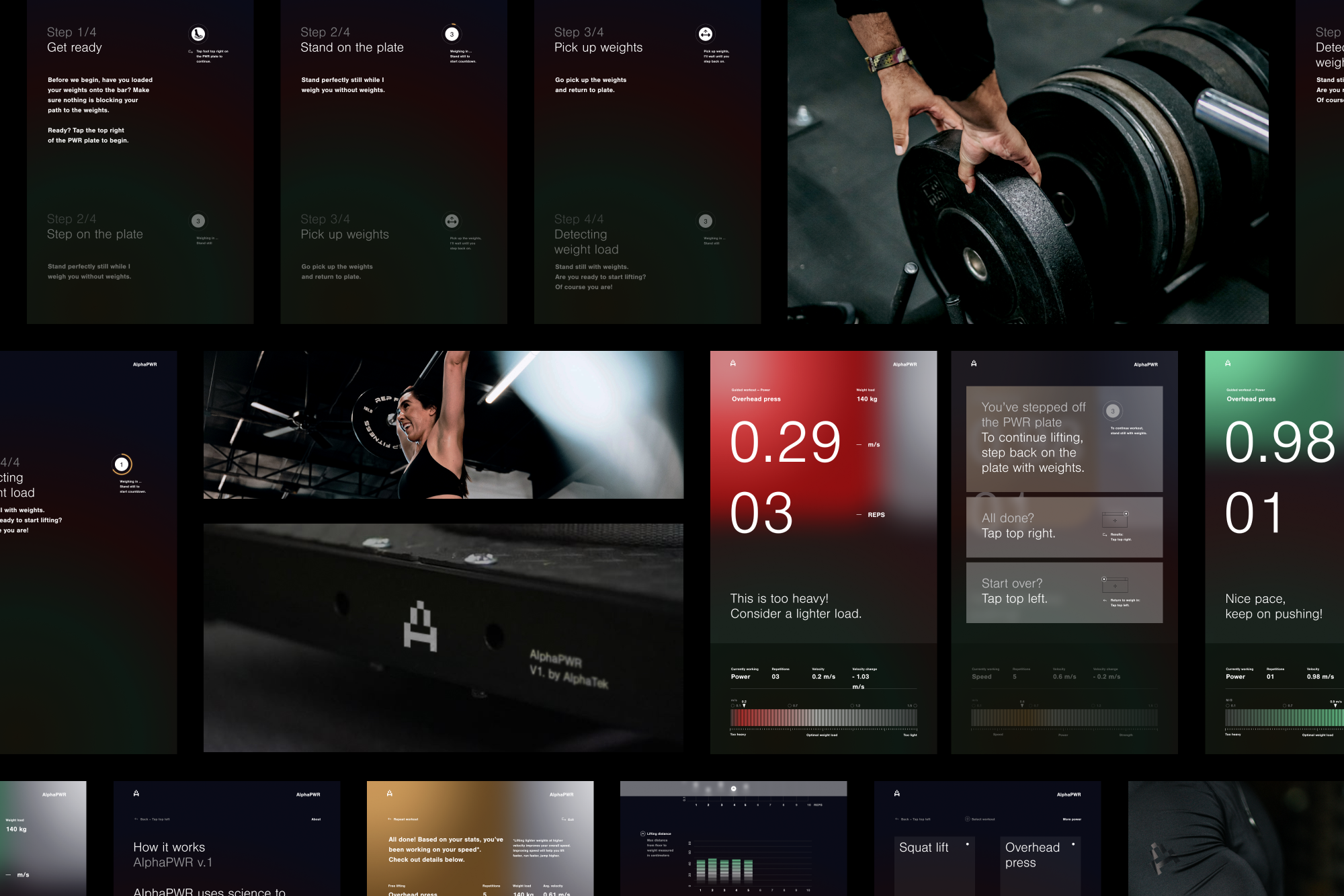 Alphatek skjerm detalj