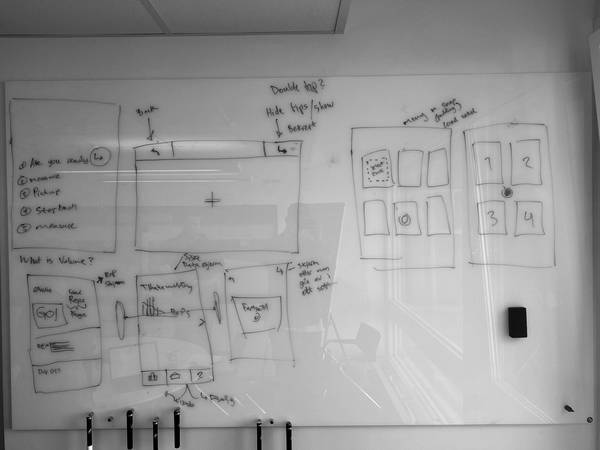 Alphatek whiteboard detalj