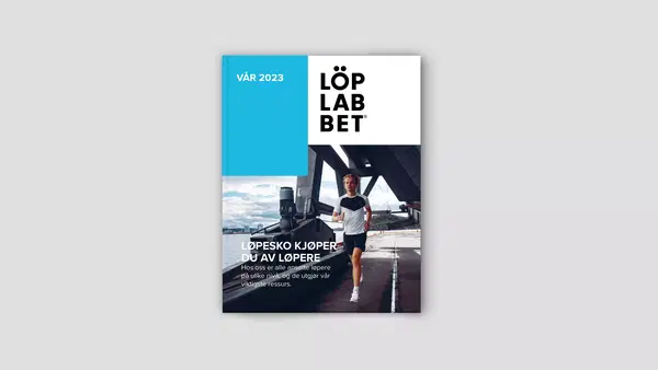 Loplabbet printmagasin forside mockup