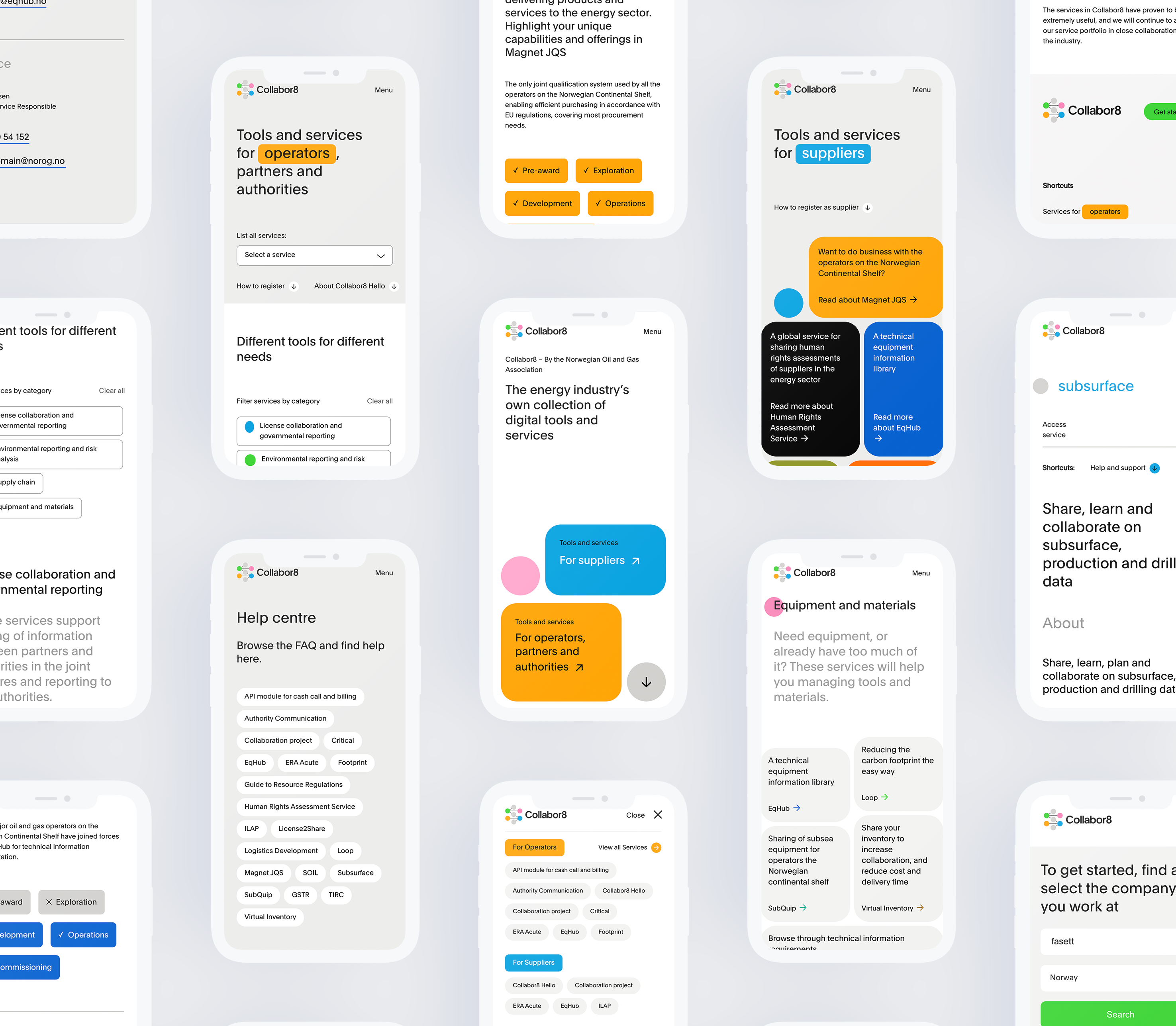 Eksempelbilder - Collabor8.no på mobil