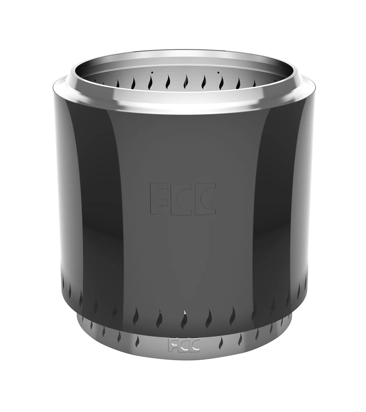 Volcano Medium Svart Emaljert – FCC