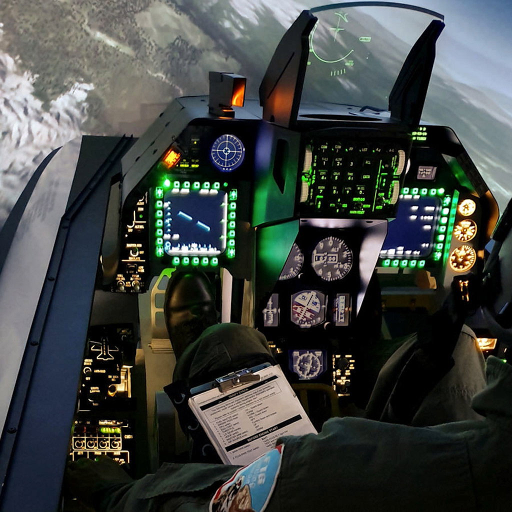 F-16 Simulator – Forsvarshistorisk museum