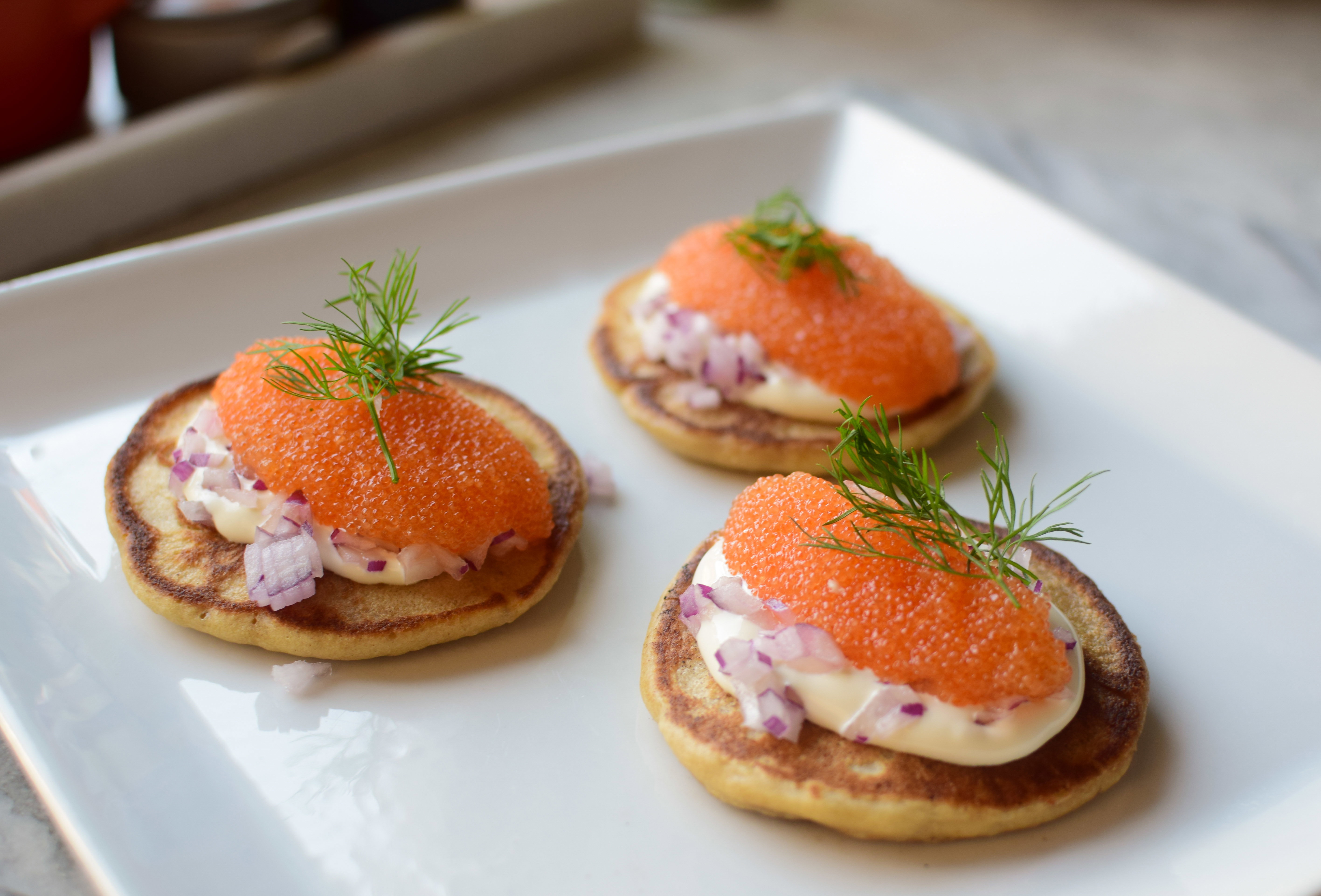 Blinis - Incredibly good Russian pancakes - serve with ro... | Gladkokken