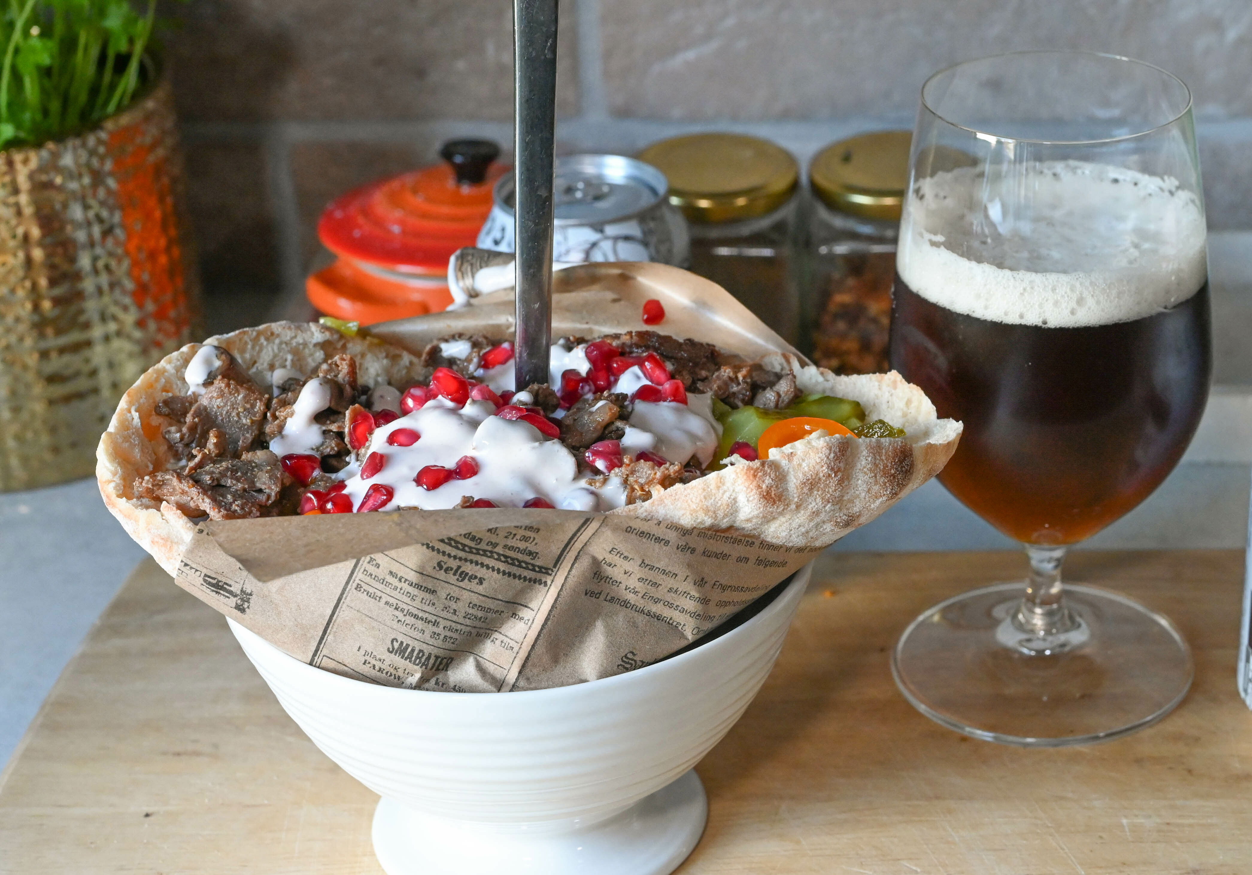 Reinsdyrs kebab - Rask og veldig god middag med reinskav.