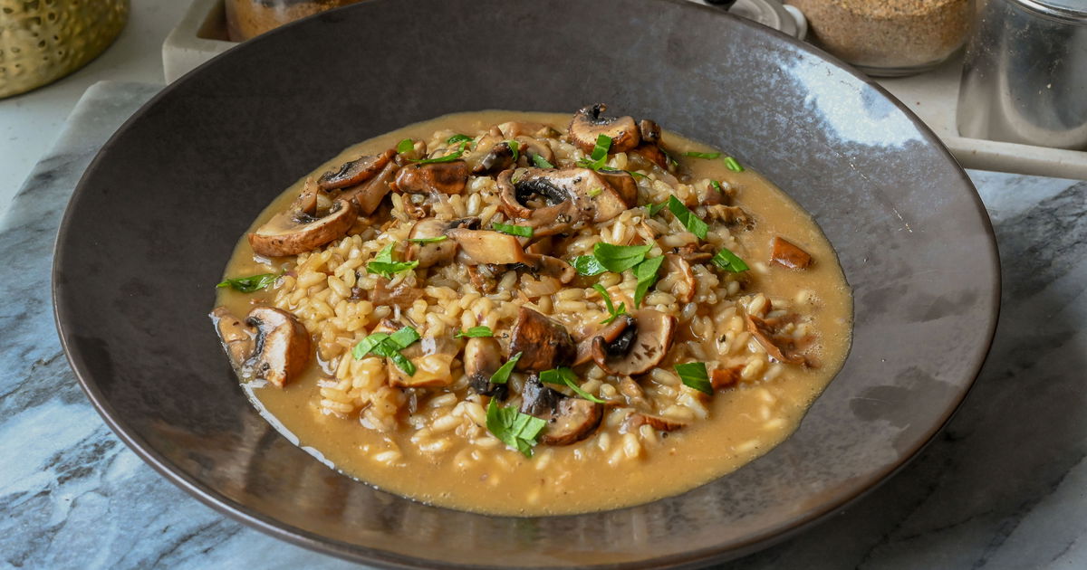 Risotto med sopp