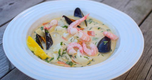 Deilig fiskesuppe