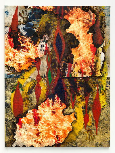 Korakrit Arunanondchai, Painting with history (cactuses)