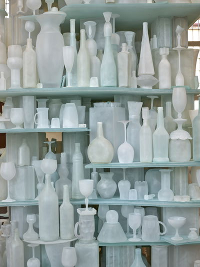 D Landscape 17 234x120x125 Glass 1999 Michael Richter 1