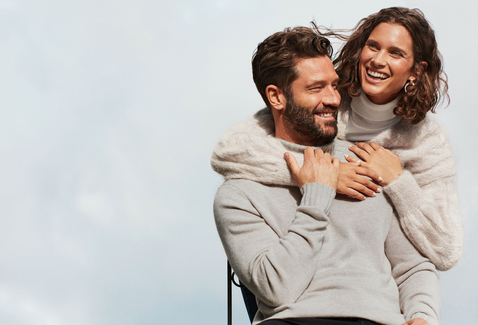 3099 MATCH AW23 Strikk SWEATER DUO 1