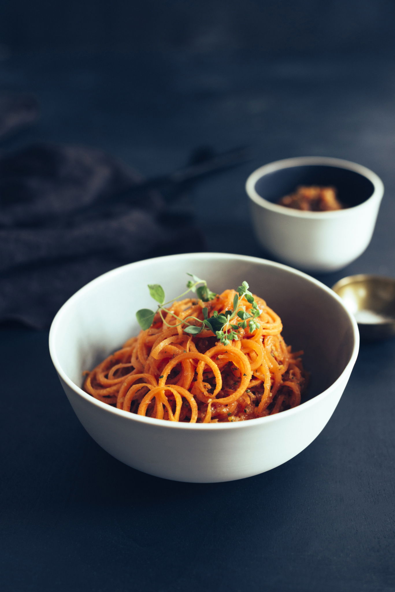 Gulrotpasta Med Tomatsaus