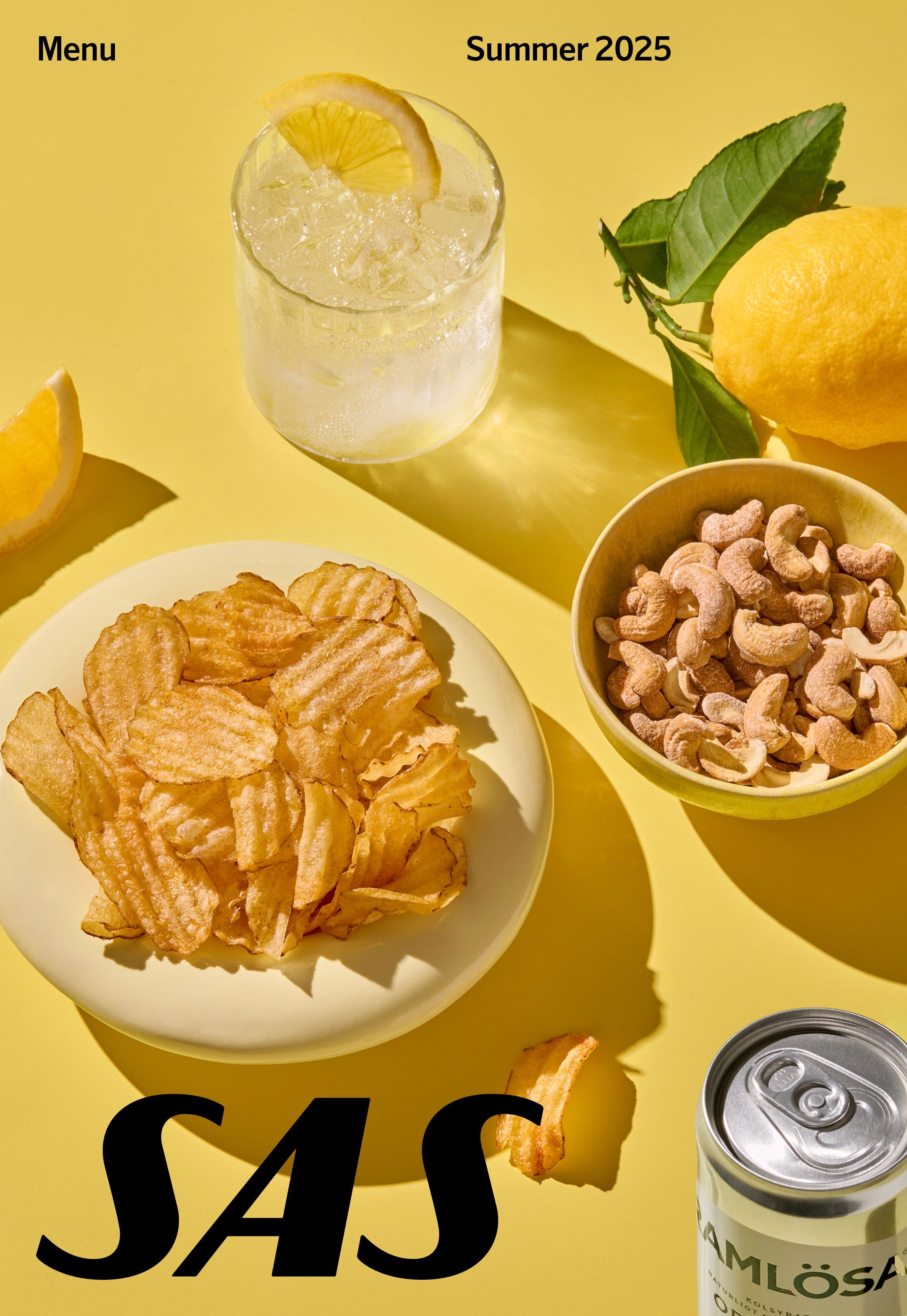 SAS Inflight Menu Summer2025 Cover