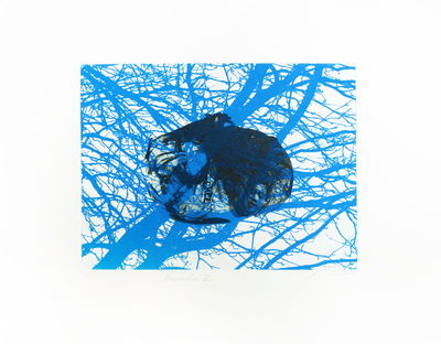Emma Nishimura & HM Queen Sonja, Branches II (double signature), 2018