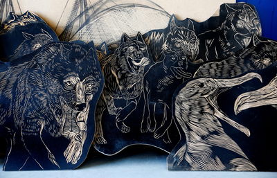Julie Ebbing, Woodcut