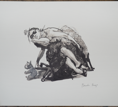 Rego, Paula "Girl who has been sick resting with her favourite cuddly", 2000