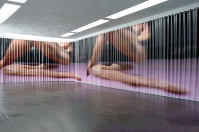 Bogush Andrey, "Proposal for image placement (stretched, curtain)", 2017