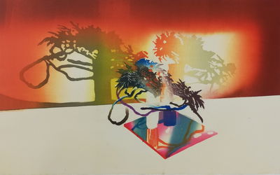Layton ,Sophie,, "Still Life – Willow, Acer and Mirror ", 2019