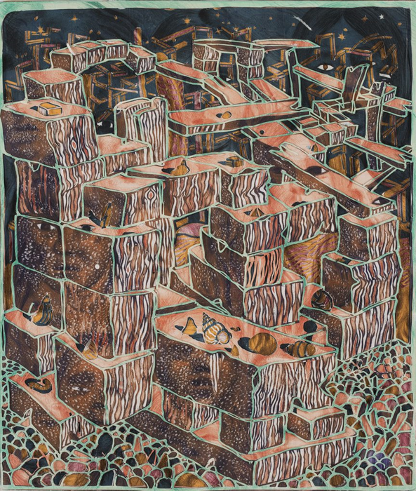 Hals, Ellisif, "Blockblick", 2021