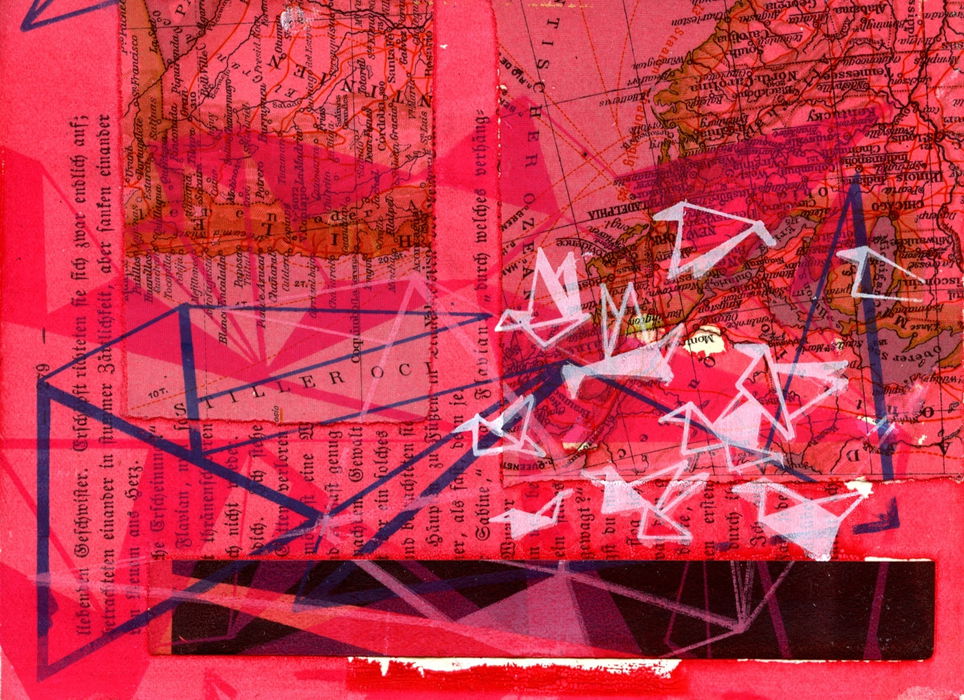 Rutar Kristina. "Migration I", 2015 (first part of triptych)