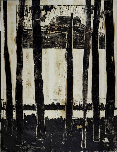 Anselm Kiefer, "Der Rhein", 1993
