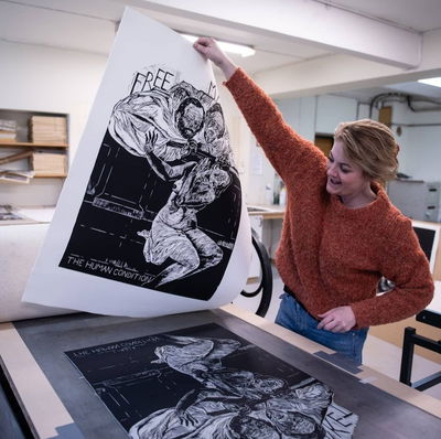 Julie Ebbing, Lademoen Kunstverksteder, Trondheim