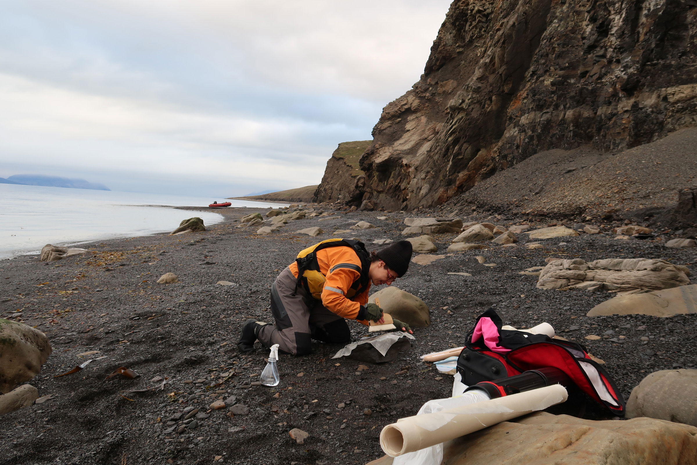 09 Inma Herrera fossil printing Svalbard 2022