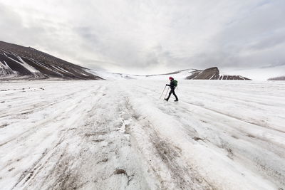 Ellen Karin Mæhlum at Svalbard