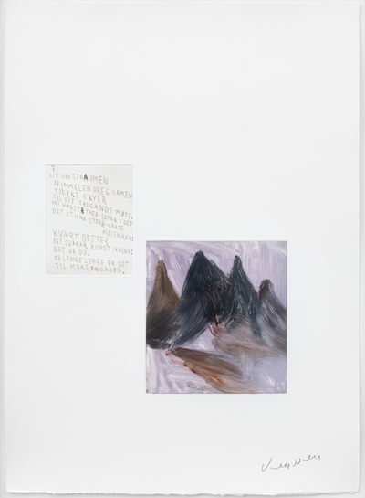 Olav Christopher Jenssen, Uten tittel (Liv ved Straumen), 2014