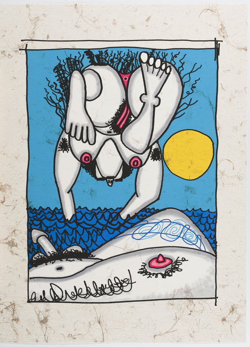 Carroll Dunham, "Untitled", 2019
