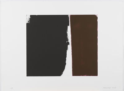 Ian McKeever, "Small Henge Etching", 2018