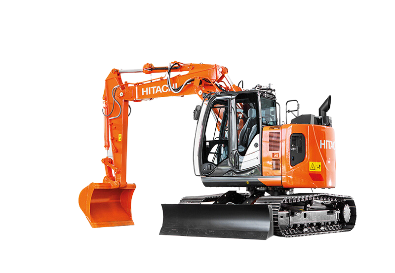 Gravemaskin 14 tonn til leie – Hitachi ZX135 US-6 | Sørby
