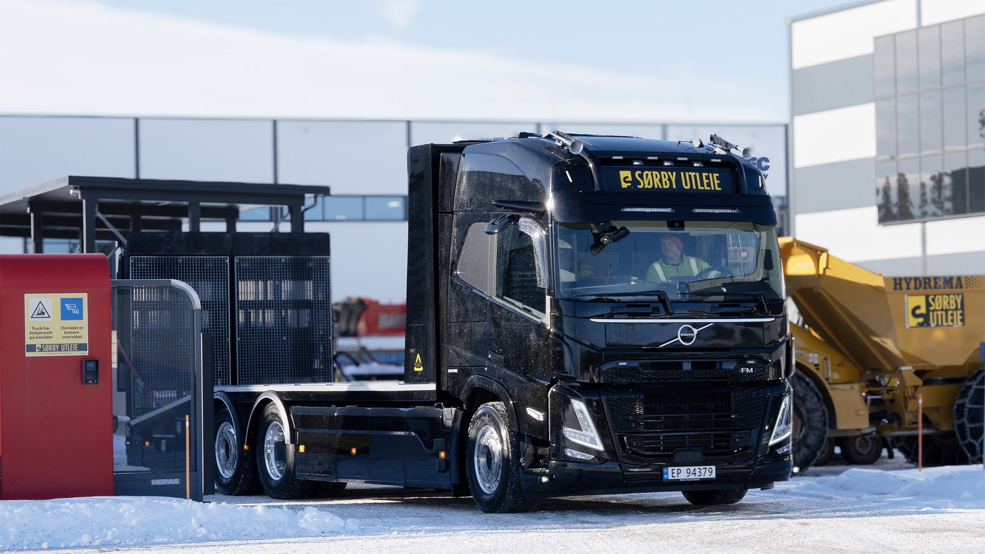 Elektrisk lastebil for utslippsfri maskintransport | Sørb... – Sørby ...