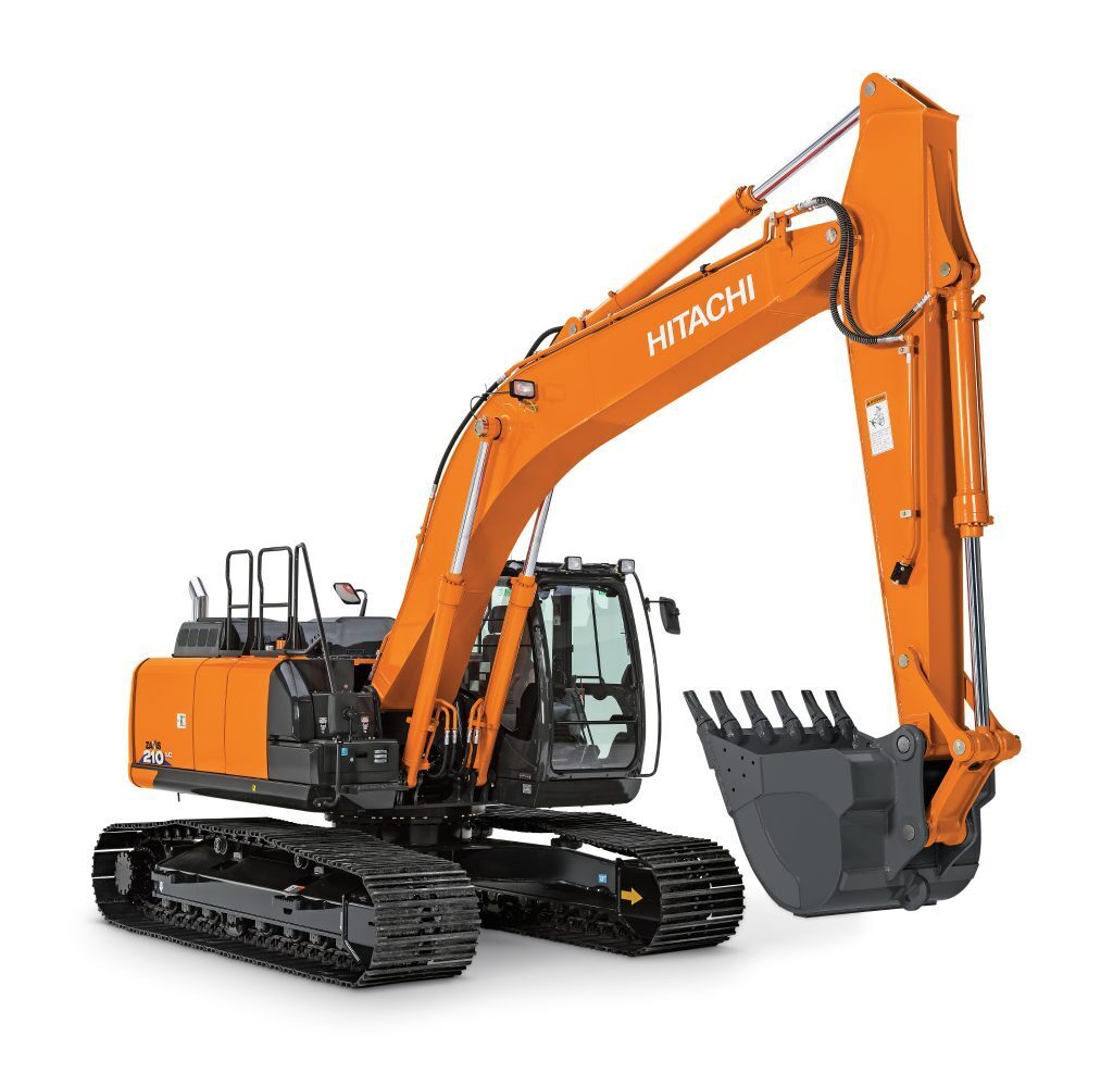 Gravemaskin – 25 tonn - Hitachi ZX210 LC-6 – Produkter | Sørby